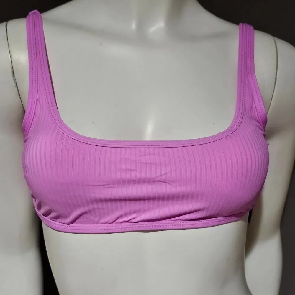 California Waves Bralette Bikini Top Orchid - Picture 2 of 9